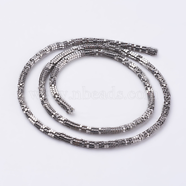 3mm Cross Non-magnetic Hematite Beads