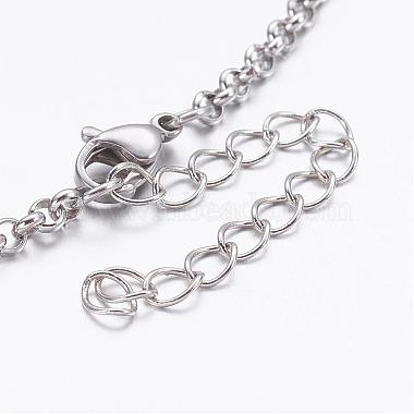 304 Stainless Steel Anklets(AJEW-AN00208)-3
