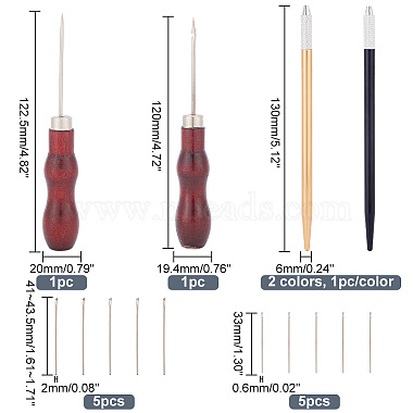 1 set de herramientas para reenraizar el cabello de una muñeca de hierro(TOOL-GA0001-81)-2