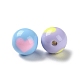 Two Tone Opaque Acrylic Beads(X-SACR-I005-07B)-2