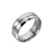 316L Surgical Stainless Steel Wide Band Finger Rings(RJEW-T005-10-27C)-1