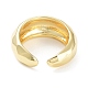 Brass Open Cuff Rings for Women(RJEW-D016-08G)-3