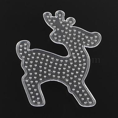 Christmas Reindeer/Stag ABC Plastic Pegboards used for 5x5mm DIY Fuse Beads(DIY-Q009-25)-2