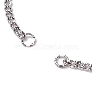 304 fabrication de bracelet en chaîne en acier inoxydable(AJEW-JB01212-02)-2