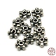 925 Sterling Silver Daisy Spacer Beads(STER-A010-167)-1