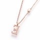 (Jewelry Parties Factory Sale)304 Stainless Steel Initial Pendant Necklaces(NJEW-G321-04RG-E)-2
