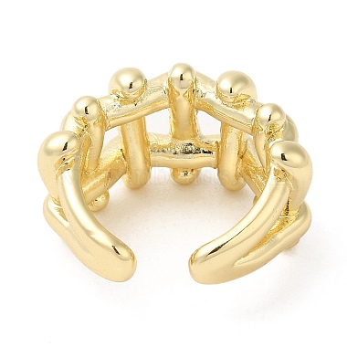 Brass Hollow Open Cuff Rings(RJEW-K089-03G)-2