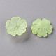 Transparent Frosted Acrylic Bead Caps(MACR-S371-04A-728)-2
