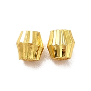 Rack Plating Brass Beads, Long-Lasting Plated, Bicone, Golden, 4x4x4mm, Hole: 1.6mm(KK-P095-65G)