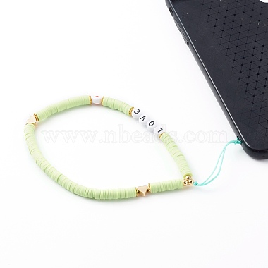 Polymer Clay Heishi Beaded Mobile Straps(HJEW-JM00464-02)-5
