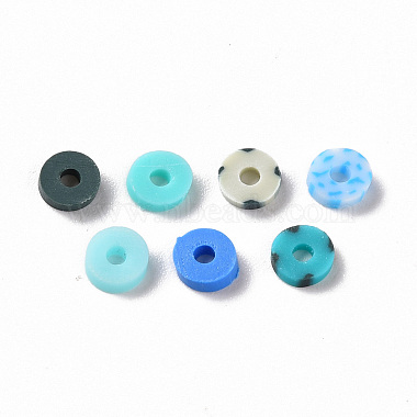 Handmade Polymer Clay Beads(X-CLAY-T019-02C)-3
