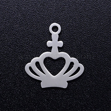 Stainless Steel Color Crown Stainless Steel Charms