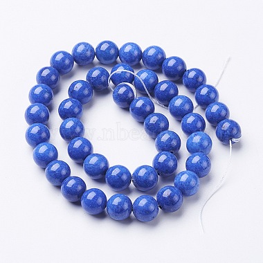 Natural Mashan Jade Round Beads Strands(G-D263-10mm-XS08)-3