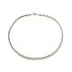 304 Stainless Steel Cuban Link Chain Necklace for Men Women(NJEW-E093-03GP-01)-1