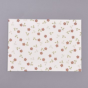 Paper Envelope Flower Pattern, Colorful, 176x124.5x0.4mm