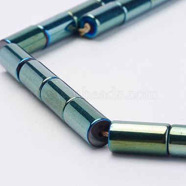 12mm Column Magnetic Hematite Beads