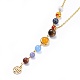 Universe Galaxy The Nine Planets Guardian Star Stone Necklaces(NJEW-JN02413-06)-3