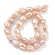 Natural Cultured Freshwater Pearl Beads Strands(PEAR-P062-24C)-3