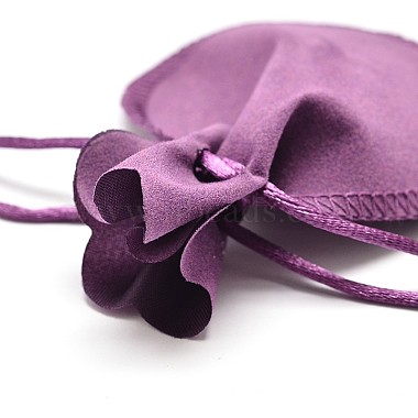 Bolsos de terciopelo bolsas de joyería con cordón(TP-O002-C-02)-3