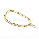 Alloy Chain Wristlet Bag Handles, with Swivel Clasps, for Bag Straps Replacement Accessories, Golden, 21cm(FIND-WH0097-86G)