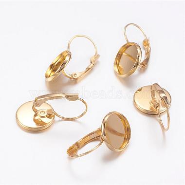 Golden Brass Earring Hoop