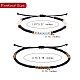 4Pcs 4 Style Glass Seed Braided Bead Bracelets and Anklets Set(SJEW-SW00003-01)-3