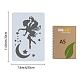 PET Plastic Drawing Painting Stencils Templates(DIY-WH0284-003)-2