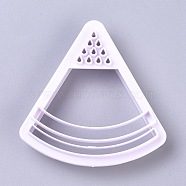 Food Grade Plastic Cookie Cutters, Cookies Moulds, DIY Biscuit Baking Tool, Watermelon, WhiteSmoke, 85x83x20mm(DIY-L020-27)