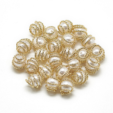 Perles d'imitation perles en plastique ABS(X-KK-T032-087G)-2