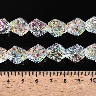 Electroplate Glass Beads Strands(EGLA-N012-08D)-4