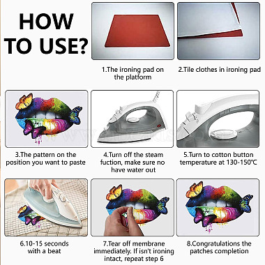 Film de transfert de chaleur adhésif thermofusible en PVC(DIY-WH0452-005)-4