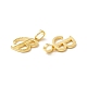 Rack Plating Eco-Friendly Brass Letter Pendants(KK-K265-02G-B)-2