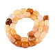 Natural Topaz Jade Beads Strands(G-T138-97)-2