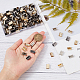 180Pcs 6 Style Iron Ribbon Crimp Ends(FIND-WR0004-92)-5
