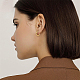 Brass Stud Earrings(EJEW-BC0001-01G)-6