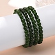 bracelets stretch de perles de jade taiwan naturelles(BJEW-K212-A-019)-3