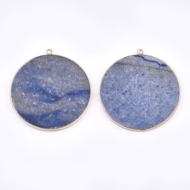 Natural Lapis Lazuli Big Pendants(G-T112-01A)-2