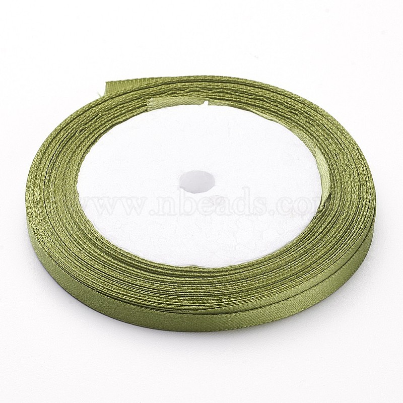 25 Yards Of 1 1/2 Inch Olive Green Solid Grosgrain Ribbon Ideal