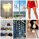 500Pcs PVC Plastic Pendants(KY-GF0001-67B-02)-5