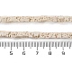 Brins de perles teintées en pierre de lave synthétique(G-H311-02A-11)-6