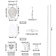 Superfindings – kit de fabrication de colliers et pendentifs photo ovales(DIY-FH0004-62)-2