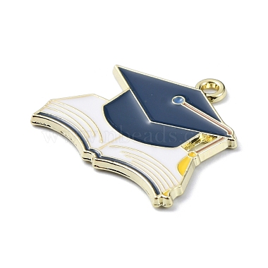 Graduation Theme Alloy Enamel Pendants(ENAM-G226-01D)-3