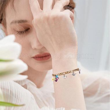 52 pièces oiseau avec lettre a ~ z charme pendentif oiseau alliage charme pour bricolage collier bracelet boucle d'oreille bracelets fabrication de bijoux artisanat accessoires(JX145A)-6