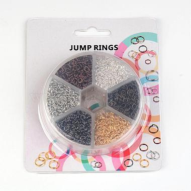 1 Box Open Jump Rings Brass Jump Rings(KK-JP0007-4mm)-5