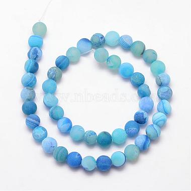 Natural Druzy Geode Agate Bead Strands(G-K166-09-14mm-06)-2