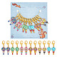 Lollipop Pendant Stitch Markers(HJEW-AB00395)-1