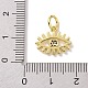 Real 18K Gold Plated Brass Micro Pave Cubic Zirconia Pendants(KK-L209-039G-04)-3