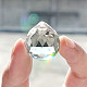Clear Faceted Ball-Shaped Glass Pendants(X-GR20X23MMY-1)-2