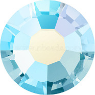 Preciosa&reg Crystal Hotfix Flatback Stones, Czech Crystal, Round(438 11 612 Chaton Rose VIVA 12 &reg), 60010 200 Aqua Bohemica AB, SS6(1.9~2.1mm)(Y-PRC-HSS6-60010-200)