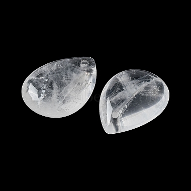 Natural Quartz Crystal Pendants(G-B013-06L-01)-3